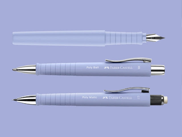 Faber Castell Poly Ball Pen Collection - Pale Iris