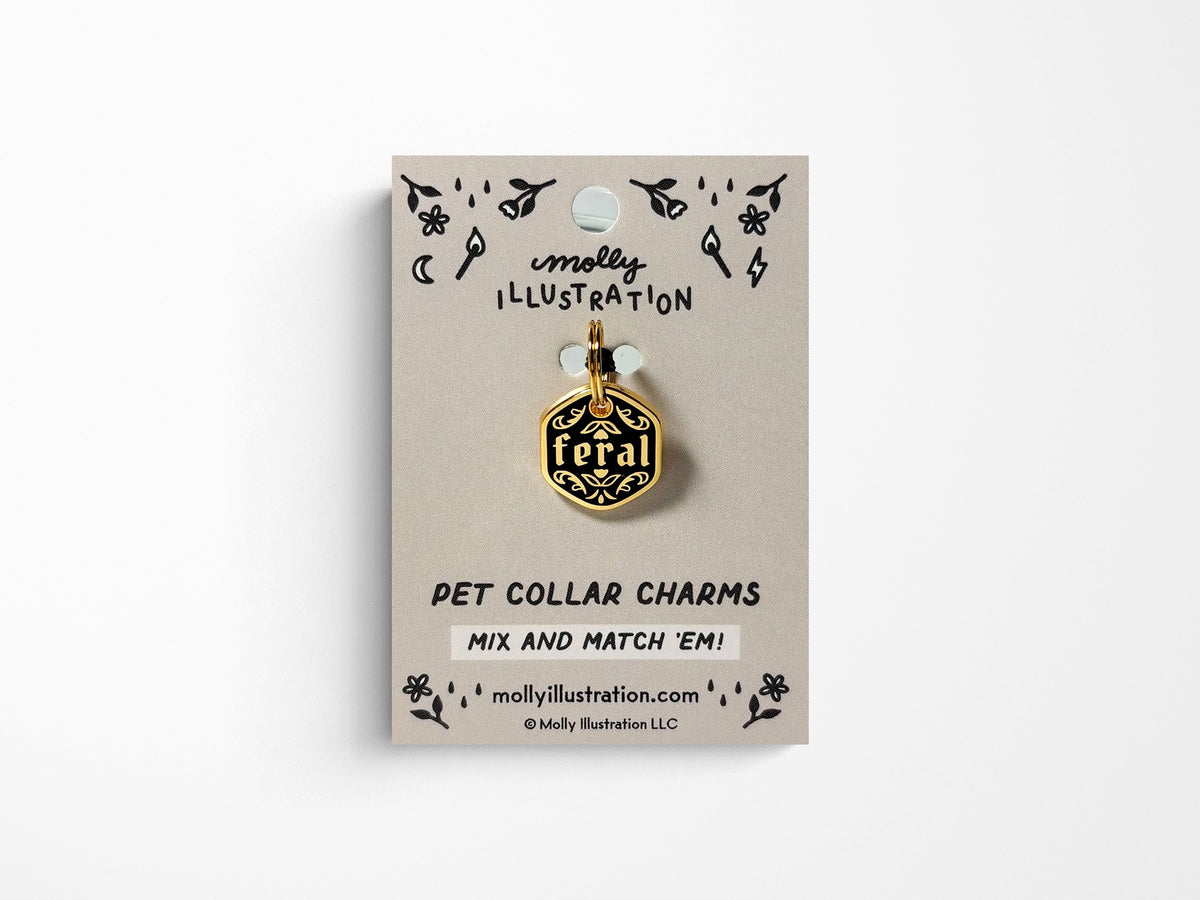 Feral Journal Charm