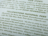 Field Notes National Parks Series B Memo Book Set of 3