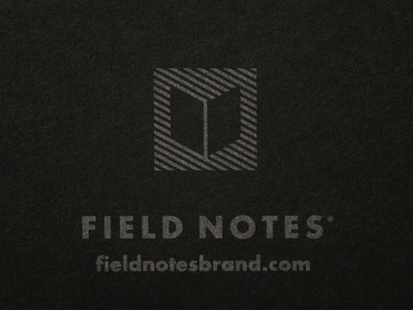 Field Notes Pitch Black Notebook Set of 2