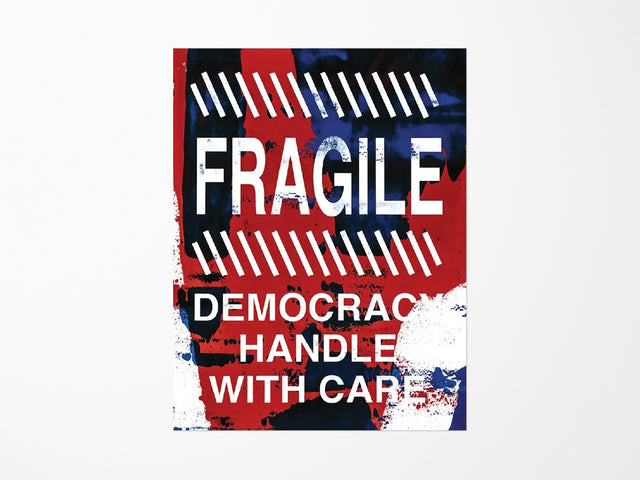 Fragile Democracy By Hank Willis Thomas Vinyl Sticker