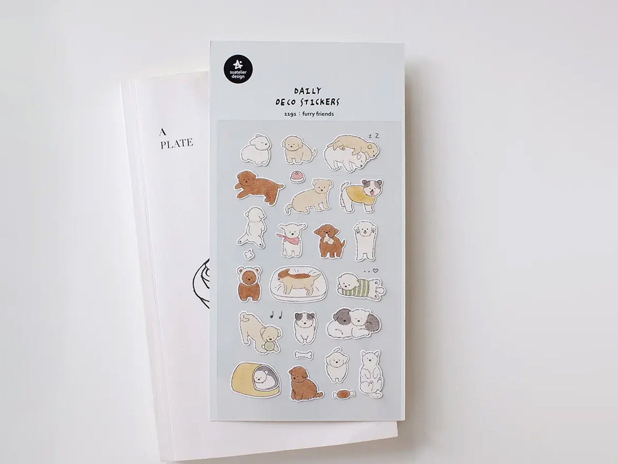 Furry Friends Sticker Sheet 1191