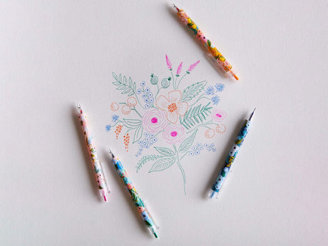 Garden Party Gel Pen Set of 4