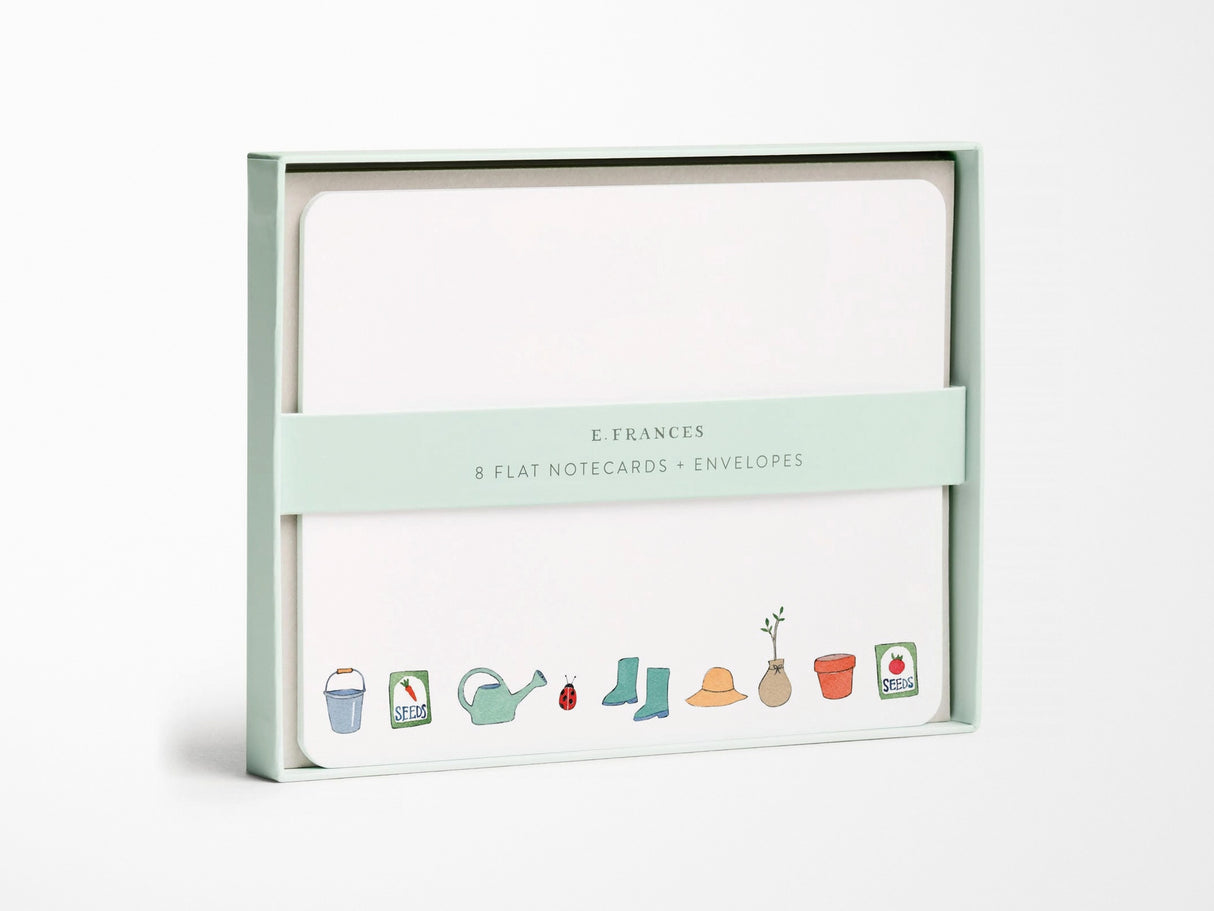 Gardener Flat Notes - Set of Eight