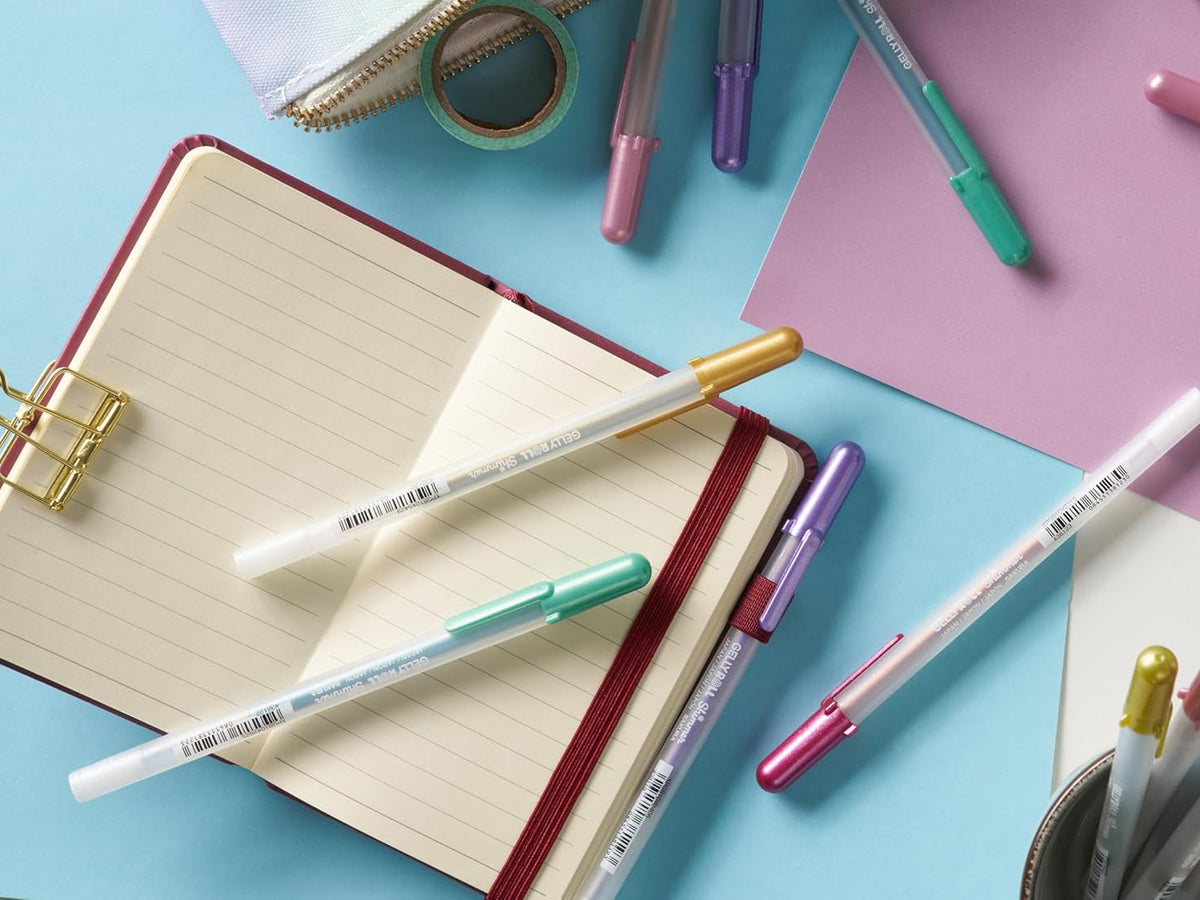 Gelly Roll Shimmer Pens, Set of 6