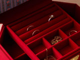 Gemma Embroidered Jewelry Box