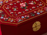 Gemma Embroidered Jewelry Box