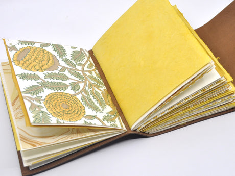 Ginkgo One of a Kind Leather Journal
