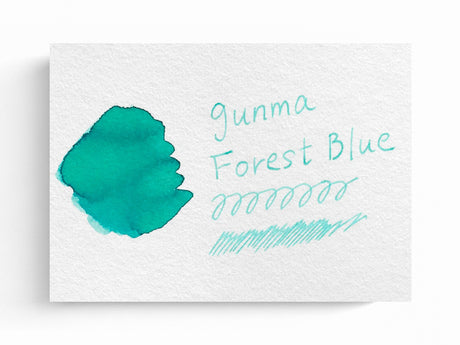 Gunma Forest Blue Fountain Pen Ink