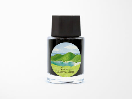Gunma Forest Blue Fountain Pen Ink