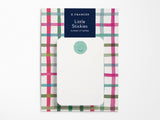 Happy Plaid Little Stickies