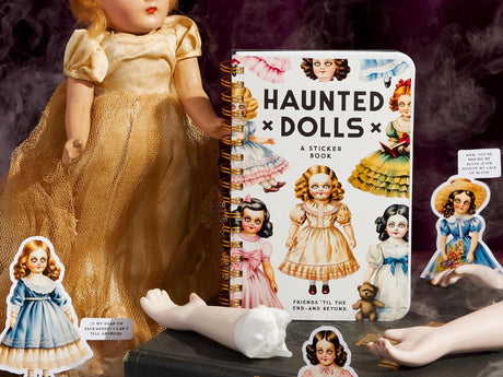 Haunted Dolls Sticker Book