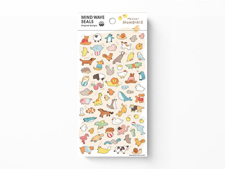 Hello Nonbiris Sticker Sheet