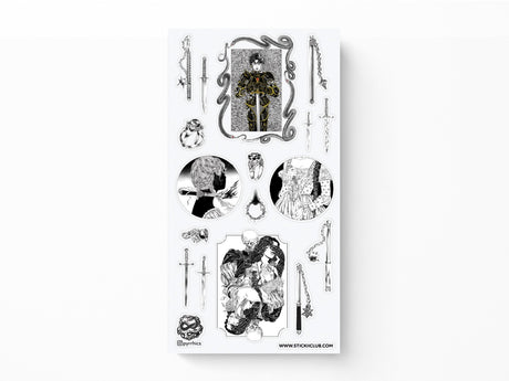 Heroic Heart Sticker Sheet