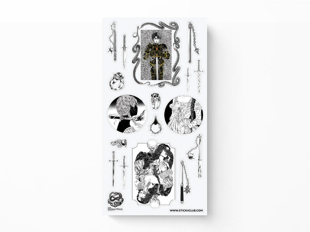 Heroic Heart Sticker Sheet