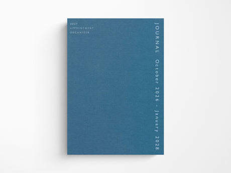 Hightide 2027 Monthly Diary Coton A5