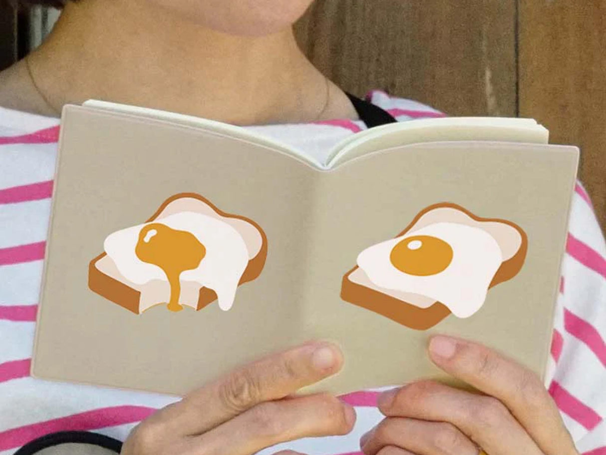 Hightide 2027 Monthly Diary Egg Toast Square