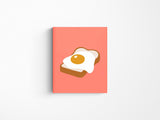 Hightide 2027 Monthly Diary Egg Toast Square