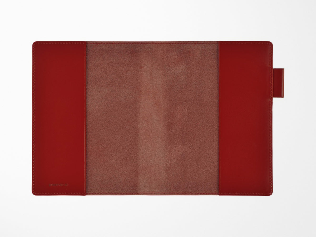 Hobonichi 5-Year Techo Leather Cover + Book - A6 Red