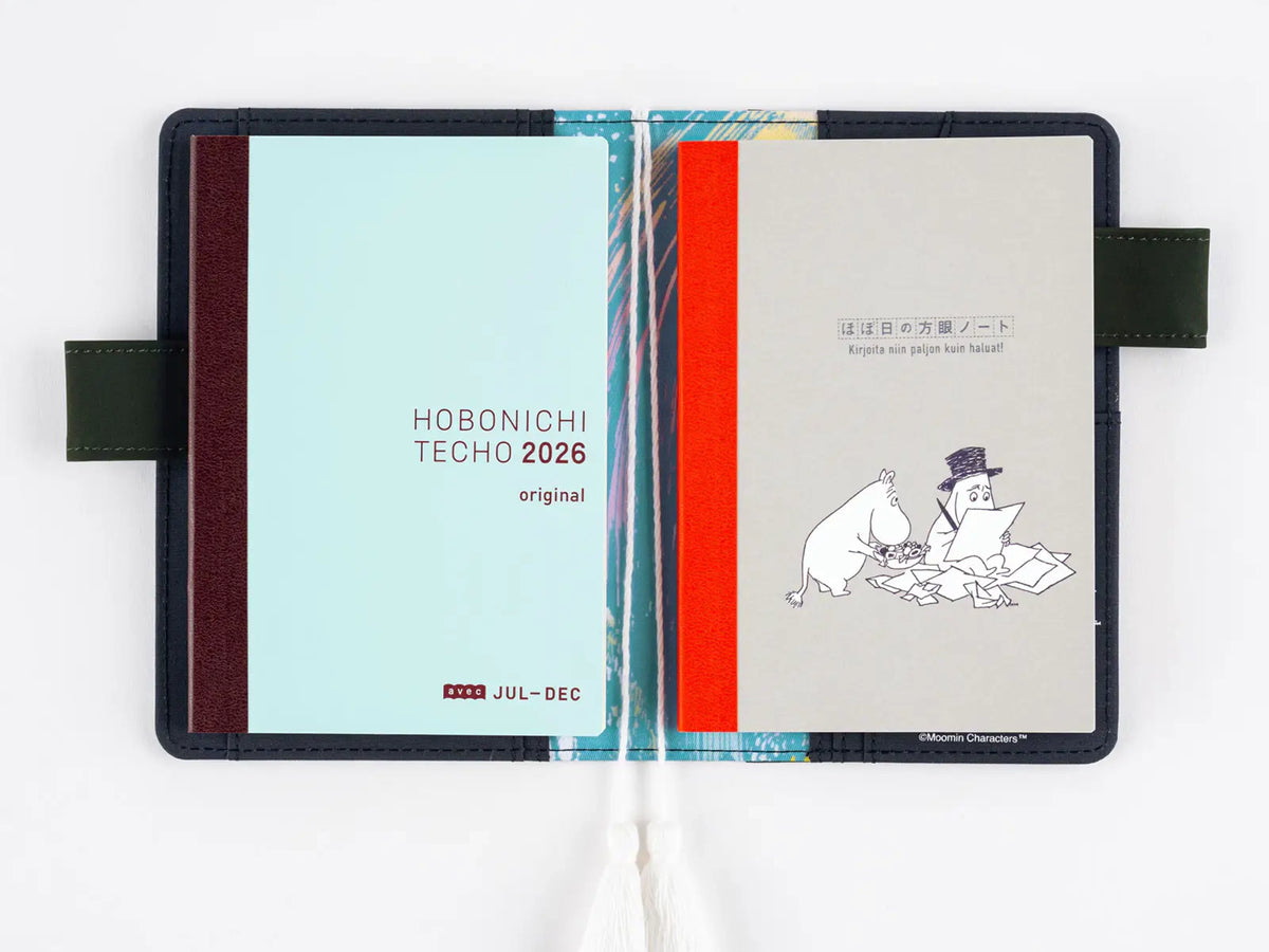 Hobonichi Graph Notebook A5 - Moomin