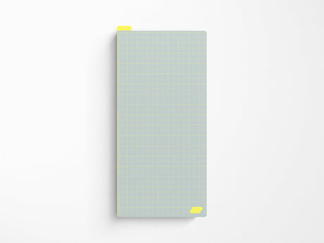 Hobonichi Pencil Board for Weeks Size - Ice Gray x Yellow