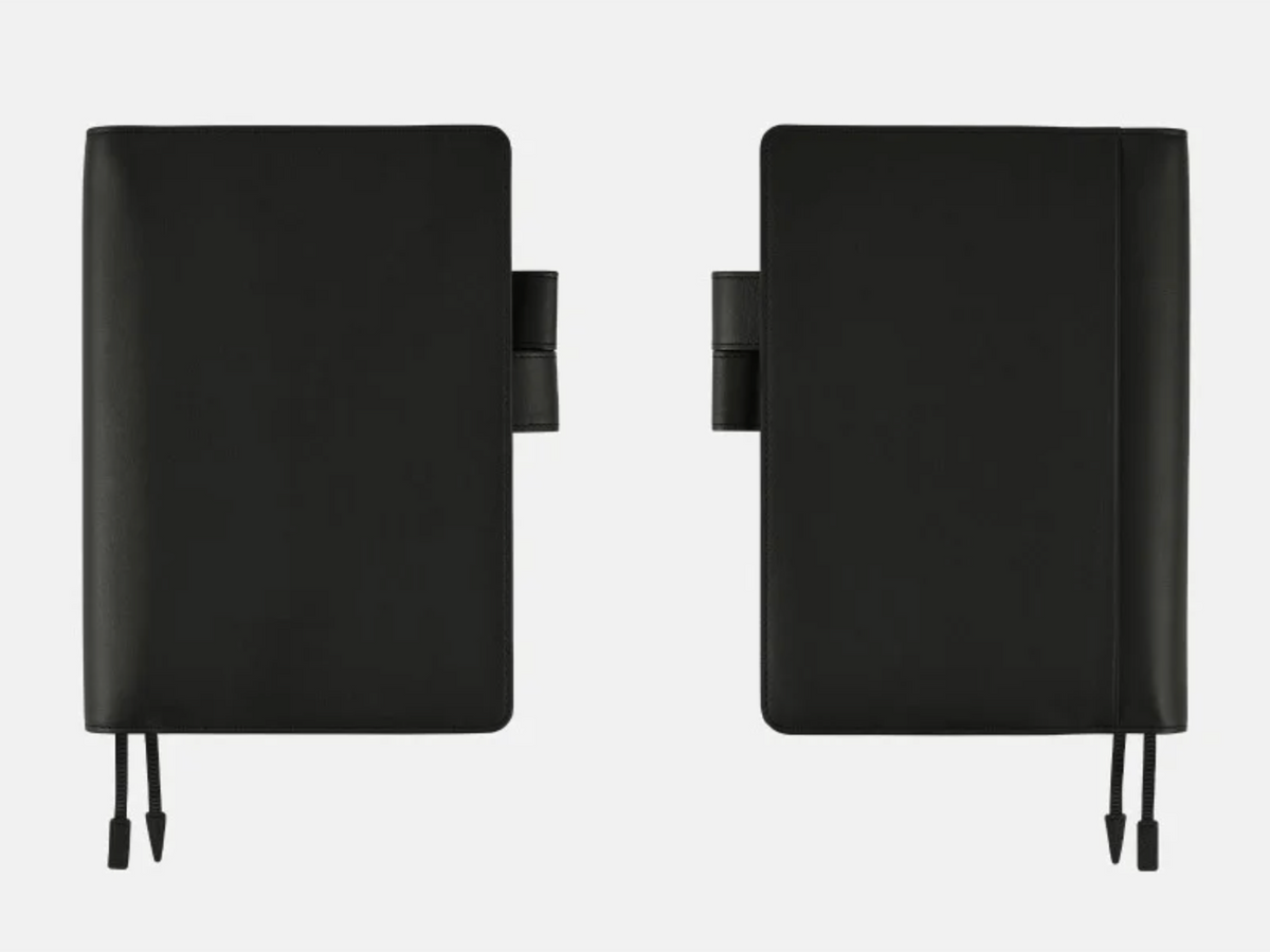 Hobonichi Techo A5 Cousin Cover - TS Basic Black Leather