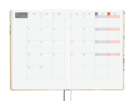 Hobonichi Techo A5 Hon 2027 - V&A Series: Vine