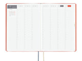 Hobonichi Techo A6 Hon 2027 - Yumi Kitagishi: White Cat and Rabbit's Tea Room (JAPANESE)