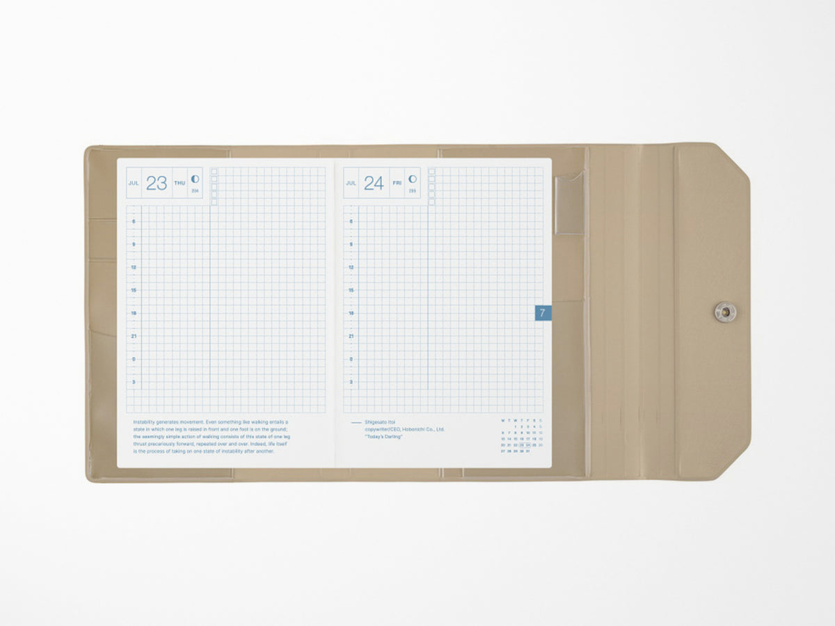 Hobonichi Techo A6 Original Cover - Alettone Gray