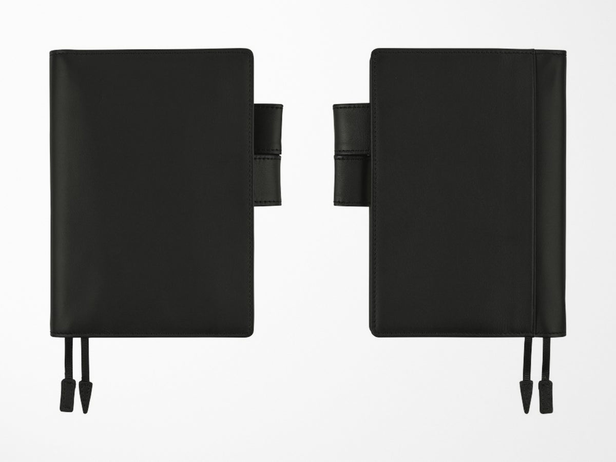 Hobonichi Techo A6 Original Cover - TS Basic Black Leather