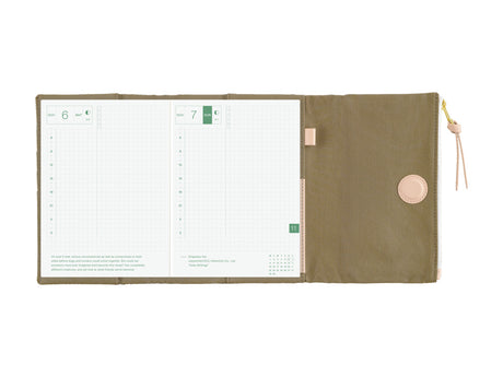 Hobonichi Techo A6 Original Cover - Tragen: Bitter Plaid