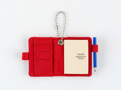 Hobonichi Techo Mini Keychain - Bright Plaid