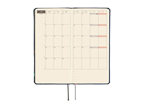 Hobonichi Techo Weeks 2027 - Bow & Tie: Candy Dream