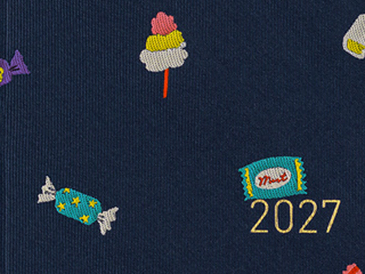 Hobonichi Techo Weeks 2027 - Bow & Tie: Candy Dream