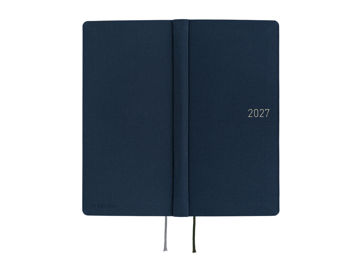 Hobonichi Techo Weeks 2027 - Colors: Midnight Blue