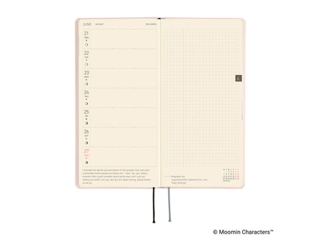 Hobonichi Techo Weeks 2027 - Moomin: At the Table