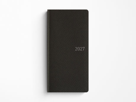 Hobonichi Techo Weeks 2027 - Paper Series: Black Argyle