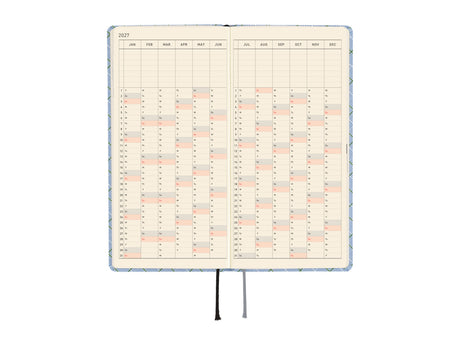 Hobonichi Techo Weeks 2027 - Shirt Fabric: Graph Plaid