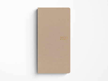 Hobonichi Techo Weeks 2027 - Smooth: Cafe au Lait