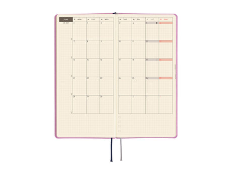 Hobonichi Techo Weeks 2027 - Smooth: Lavender Milk