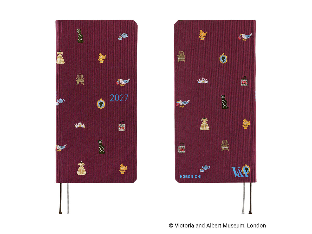 Hobonichi Techo Weeks 2027 - V&A Series: Welcome to the V&A