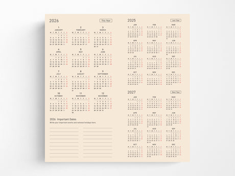 Hobonichi Techo Weeks 2027 - Yoshie Watanabe: Petit Bloom