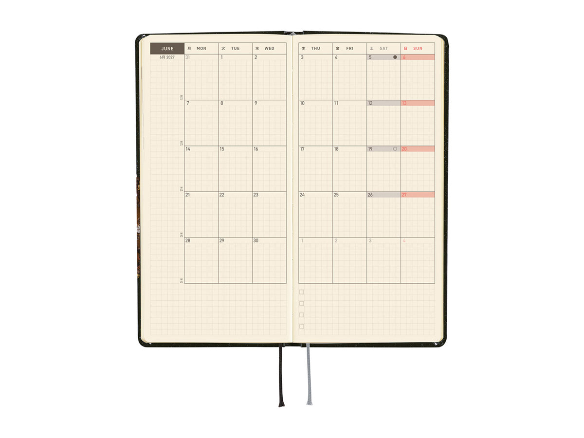 Hobonichi Techo Weeks 2027 - tanakadaisuke: Starlight