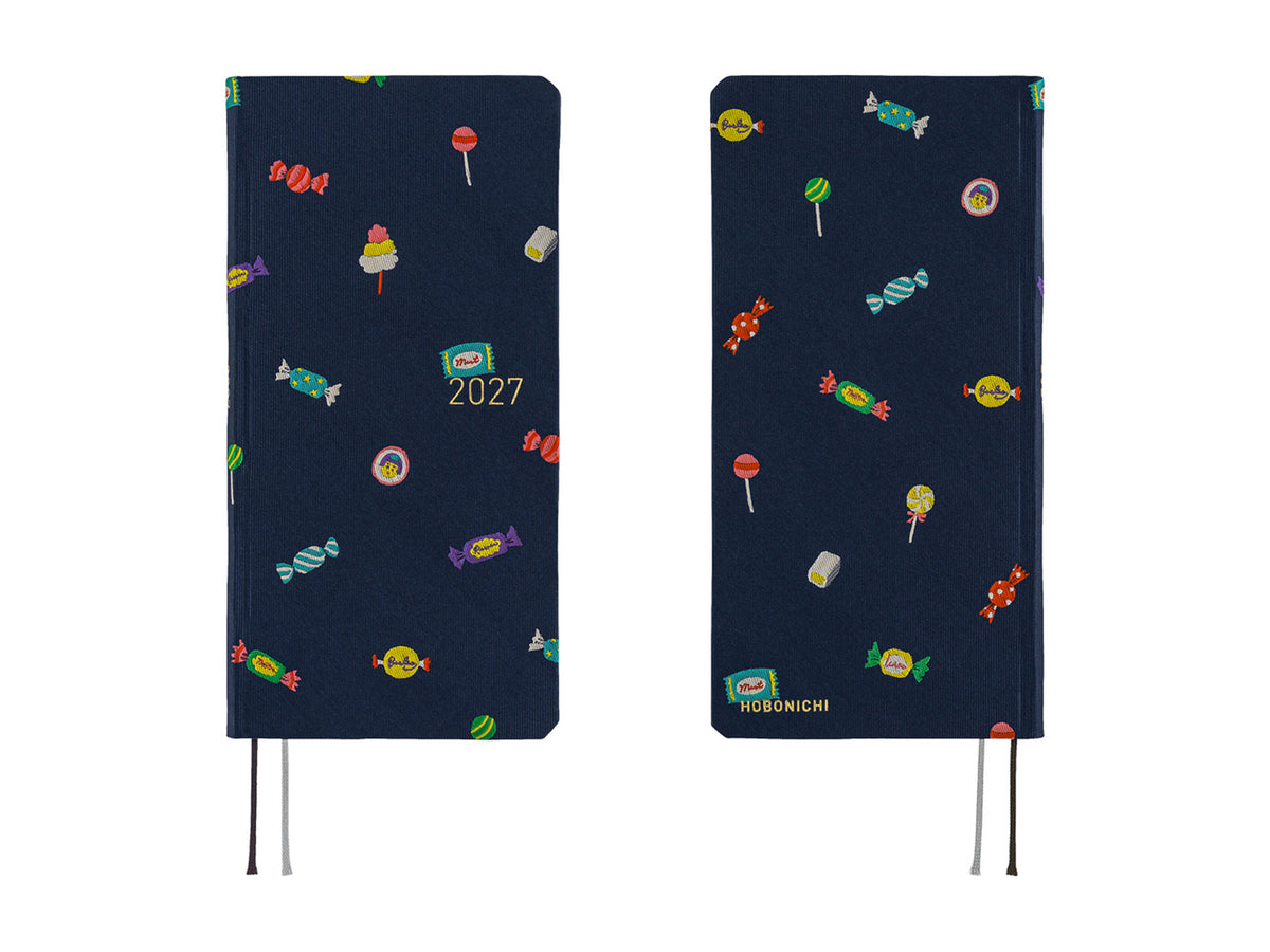 Hobonichi Techo Weeks Mega 2027 - Bow & Tie: Candy Dream