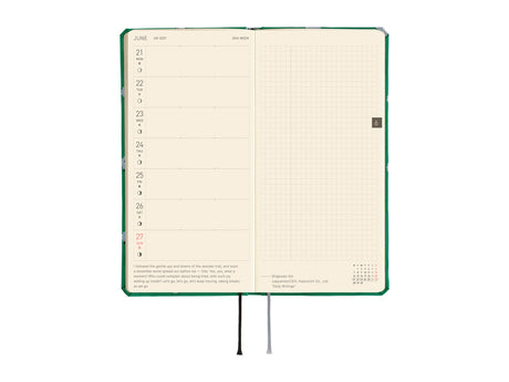 Hobonichi Techo Weeks Mega 2027 - Bow & Tie: Sheep Sheep Sheep