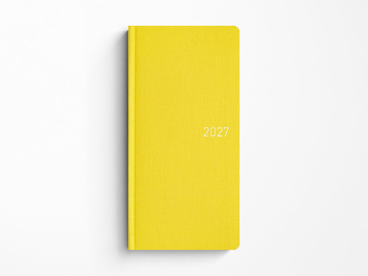 Hobonichi Techo Weeks Mega 2027 - Colors: Canaria Yellow