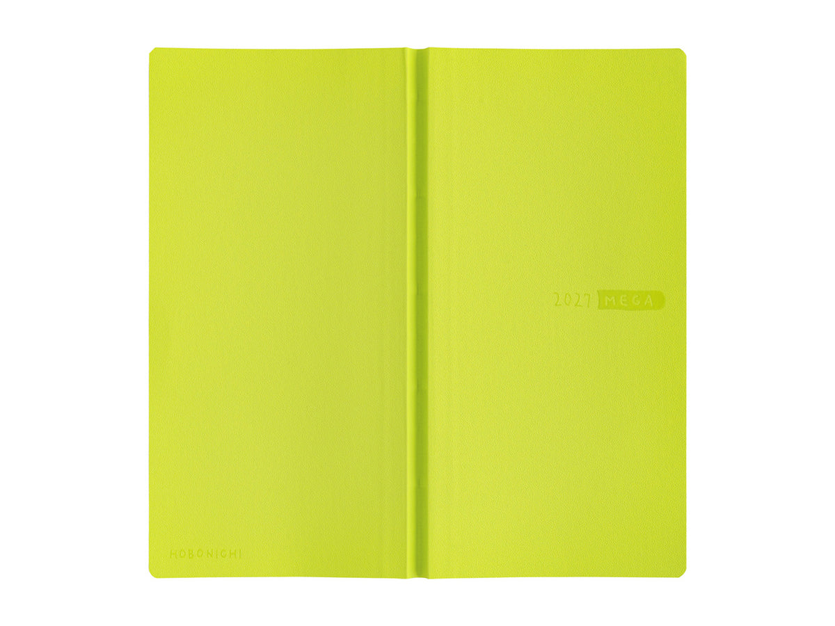 Hobonichi Techo Weeks Mega 2027 - Sneaker: Lime Green
