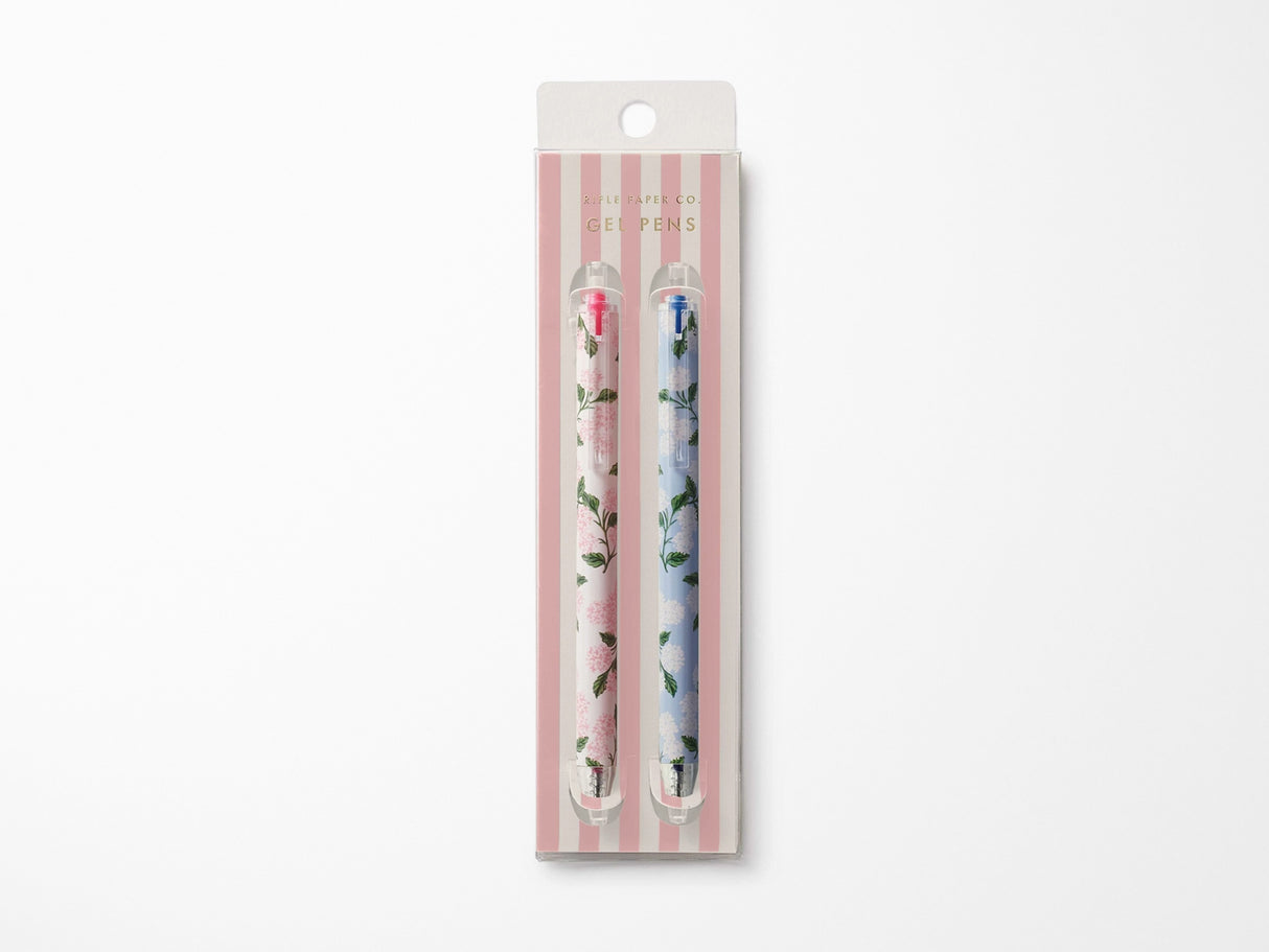 Hydrangea Gel Pen Set of 2