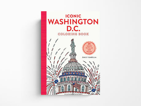 Iconic Washington DC Coloring Book