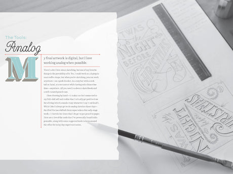 In Progress: See Inside a Renowned Lettering Artist's Creative Process
